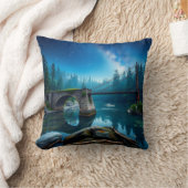 ギャップブリッジザブリッジズ&シティワイルドライフサンセットスカイ クッション (ブランケット)