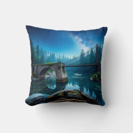 ギャップブリッジザブリッジズ&シティワイルドライフサンセットスカイ クッション