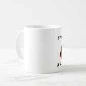 ギャップ付きガールコーヒーマグ コーヒーマグカップ (正面左)