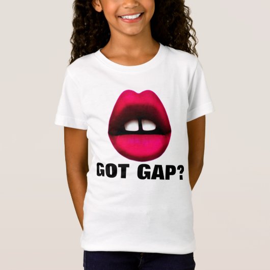 ギャップ付きギザギザTシャツ Tシャツ (正面)