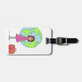 ギャップ年の走行の荷物のラベル ラゲッジタグ