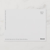 ギャップ ポストカード (裏面)