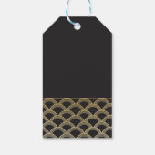 ギャツビーありがとうラベル1920年代のラベル20年代結婚ズ ギフトタグ (裏面)