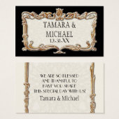 ギャツビーアールデコ新しいレースフェイク金ゴールドチューリップ (正面&裏面)