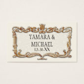 ギャツビーアールデコ新しいレースフェイク金ゴールドチューリップ (正面)