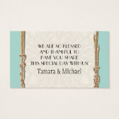 ギャツビーアールデコ新しいレースフェイク金ゴールドチューリップ (裏面)