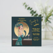 ギャツビーアールデコ50バースデーパーティ招待状 招待状 (スタンド正面)