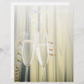 ギャツビーエレガントが20代のシャンパーニュの眼鏡を回す (正面/裏面)