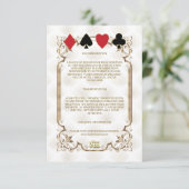 ギャツビーカジノラスベガストランプのポーカー エンクロージャーカード (スタンド正面)