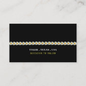 ギャツビースタイルフローラ、日付の保存 エンクロージャーカード (裏面)