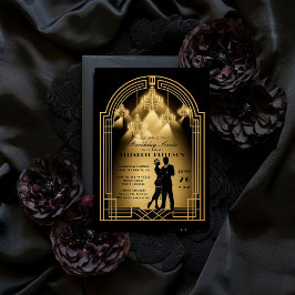 ギャツビーローリングティーンティズデコシャンデリア誕生日 招待状