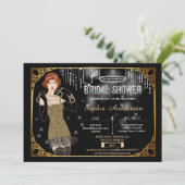 ギャツビー素晴らしのブライダルシャワー招待客 招待状 (スタンド正面)