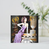 ギャツビー素晴らしアールデコ60thバースデーパーティー 招待状 (スタンド正面)