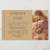 ギャツビー素晴らしガールメイクアップ美容師写真家 チラシ (正面)