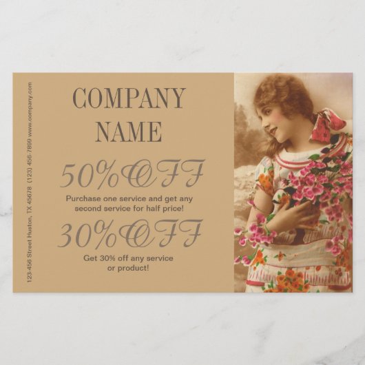 ギャツビー素晴らしガールメイクアップ美容師写真家 チラシ (正面)