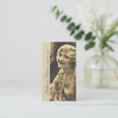 ギャツビー素晴らしガールメイクアップ美容師写真家 名刺 (スタンド正面)