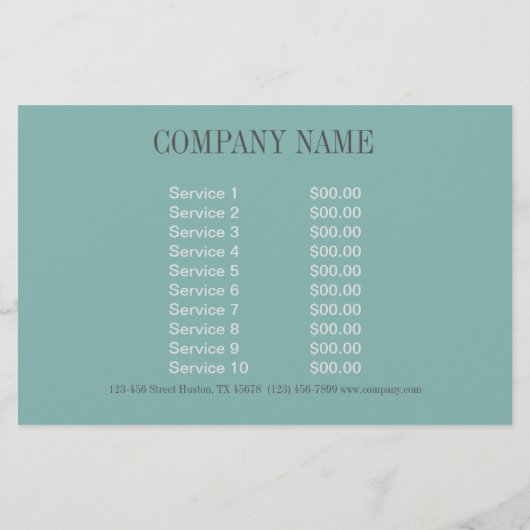 ギャツビー素晴らしガール美しいサロンメイクアップ美容師 チラシ (裏面)