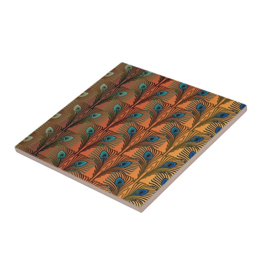 ギャツビー素晴らしフェザーズアートデコデザイン タイル (側面)