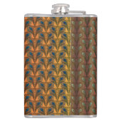 ギャツビー素晴らしフェザーズアートデコデザイン フラスク (裏面)