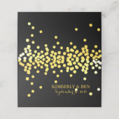 ギャツビー結婚金ゴールドズスイートサンキューパーティーエスコート プレイスカード (外部開封)