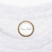 ギャツビー金ゴールドグリッター ラベル (貼付)