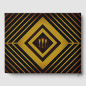 ギャツビー金ゴールド2020のベビーシャワー ゲストブック (裏面)