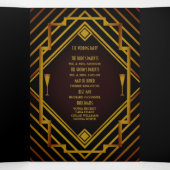 ギャツビー金ゴールド2020の結婚式 プログラム (内部中)