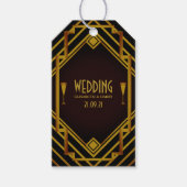 ギャツビー金ゴールド2020結婚年代 ギフトタグ (正面)