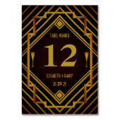 ギャツビー金ゴールド2020結婚年代 テーブルナンバー (裏面)