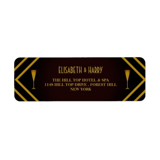 ギャツビー金ゴールド2020結婚年代 ラベル (正面)