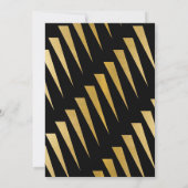 ギャツビー キンチェアラ 誕生日パーティー アートデコ 1920 15 招待状 (裏面)