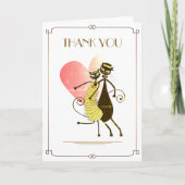 ギャツビー・ブラック・キャッツ結婚のサンキューカード カード (正面)