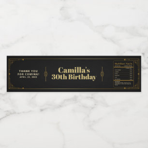 ギャツビー・ロアリング20sアールデコありがとう ペットボトルラベル