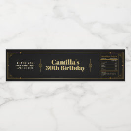 ギャツビーRoaring 20sアールデコありがとう ペットボトルラベル