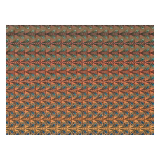 ギャツビ素晴らしーフェザーズアートデコデザイン テーブルクロス (正面(横))