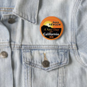 ギャビンNEWSOMの知事2018年 缶バッジ (インサイチュ)