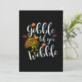 ギャブルするまでよろける感謝祭の虹 招待状 (スタンド正面)