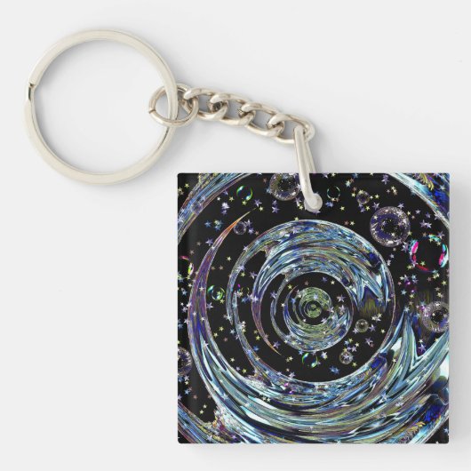 ギャラクシーアイビーシーリア キーホルダー (正面)