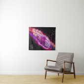 ギャラクシーアクエリアス 星座パーソナライズドネーム タペストリー (インサイチュ(横))