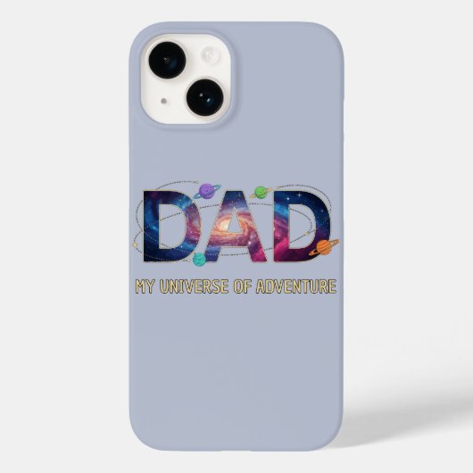 ギャラクシーダッド宇宙冒険 Case-Mate iPhoneケース (裏面)
