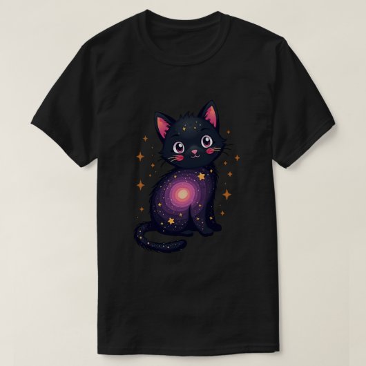 ギャラクシー猫 Tシャツ (デザイン正面)
