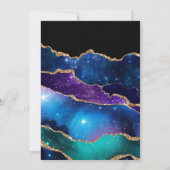 ギャラクシー アゲートのキンセアニエラ 招待状 (裏面)