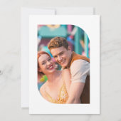 ギャラクシー+ジオード+マーブル+ファウス+ギラギラした+天体の+結婚式 セーブザデート (裏面)