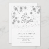 ギャラクシー スターズ | カップルシャワーの招待状 招待状 (正面/裏面)