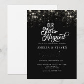 ギャラクシー スターズ | カップルシャワー 招待状 (正面/裏面)