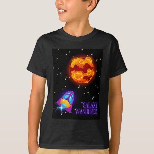 ギャラクシー・ワンダラー 断熱タンブラー Tシャツ (正面)