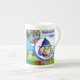ギャラクティックオデッセイデザイン ボーンチャイナマグカップ
