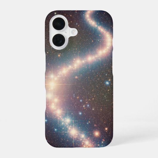 ギャラクティックトレイル ビンテージ iPhone 16ケース (裏面)