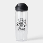 ギャラクティックフレンズ スペース | 20oz ウォーターボトル (背面)