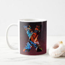 ギャラクティックプリズム イニシャルX マグカップ